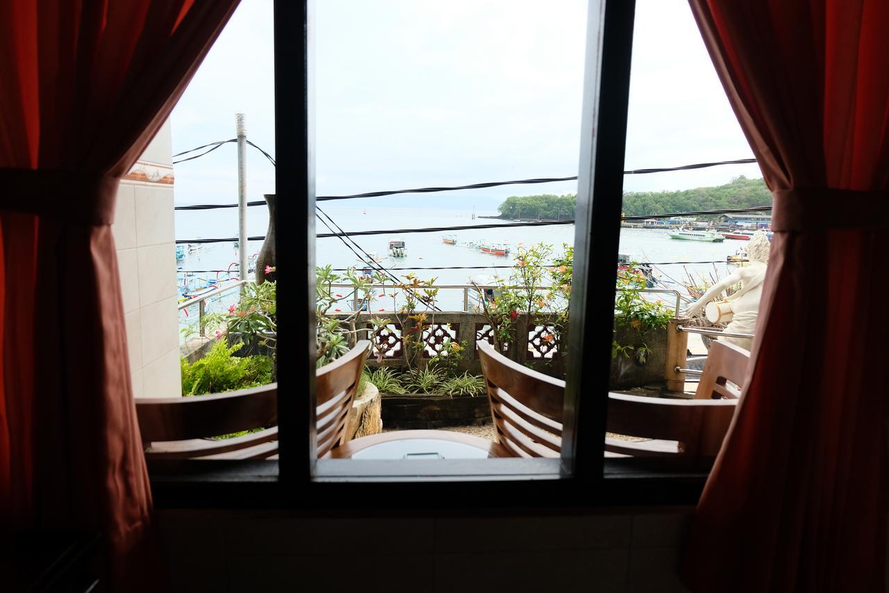 Kerti Beach Bungalow And Restaurant Padangbai  Exteriör bild